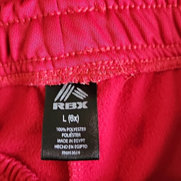 RBX Kids Red/White Joggers - Picture 4 of 10